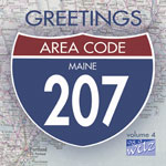 Greetings from Area Code 207 Vol 4 Cover